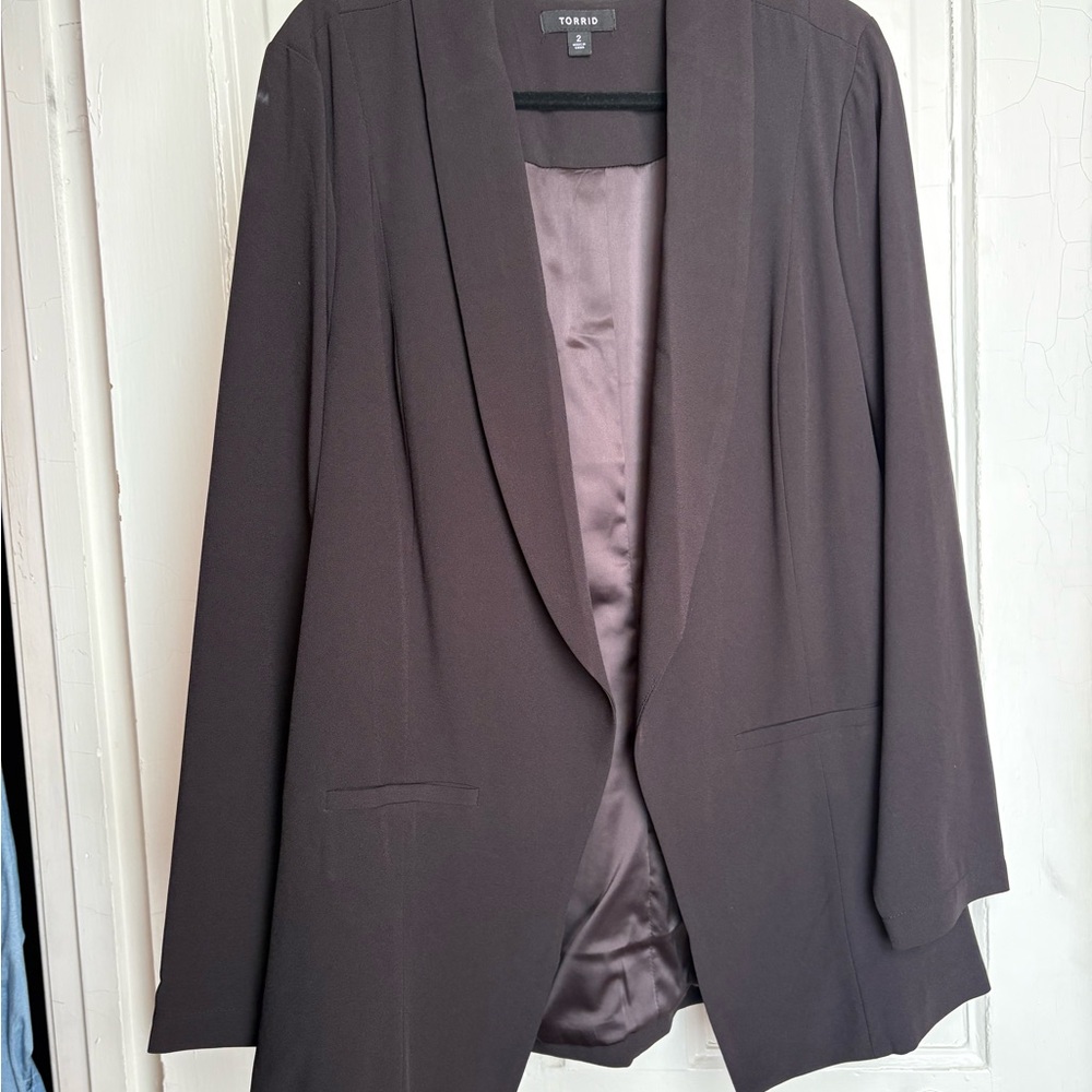 Torrid Black Blazer